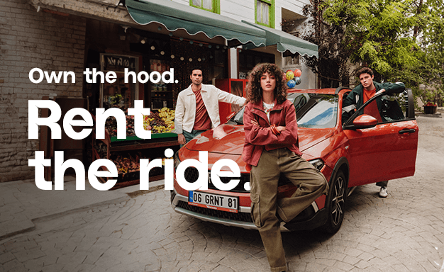 Own the hood. Rent the ride.